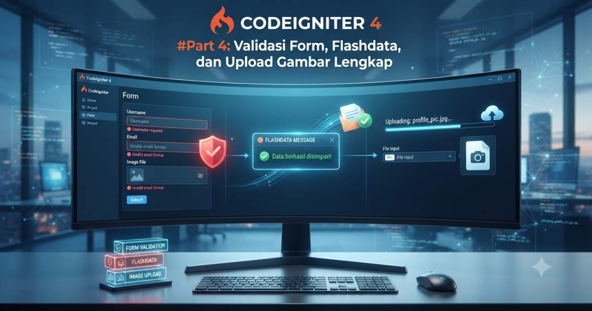 #Part 1: Cara Install CodeIgniter 4 dengan Composer di XAMPP Lengkap 2026 + Error